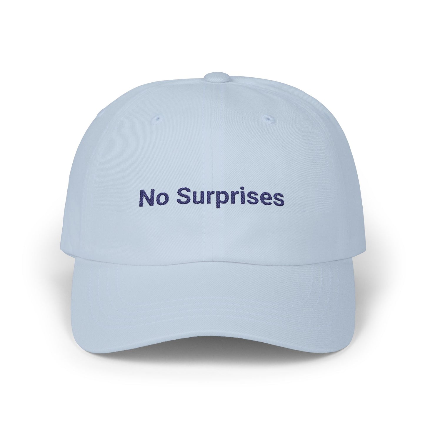 No Surprises Embroidered Cap | Casual Everyday Wear