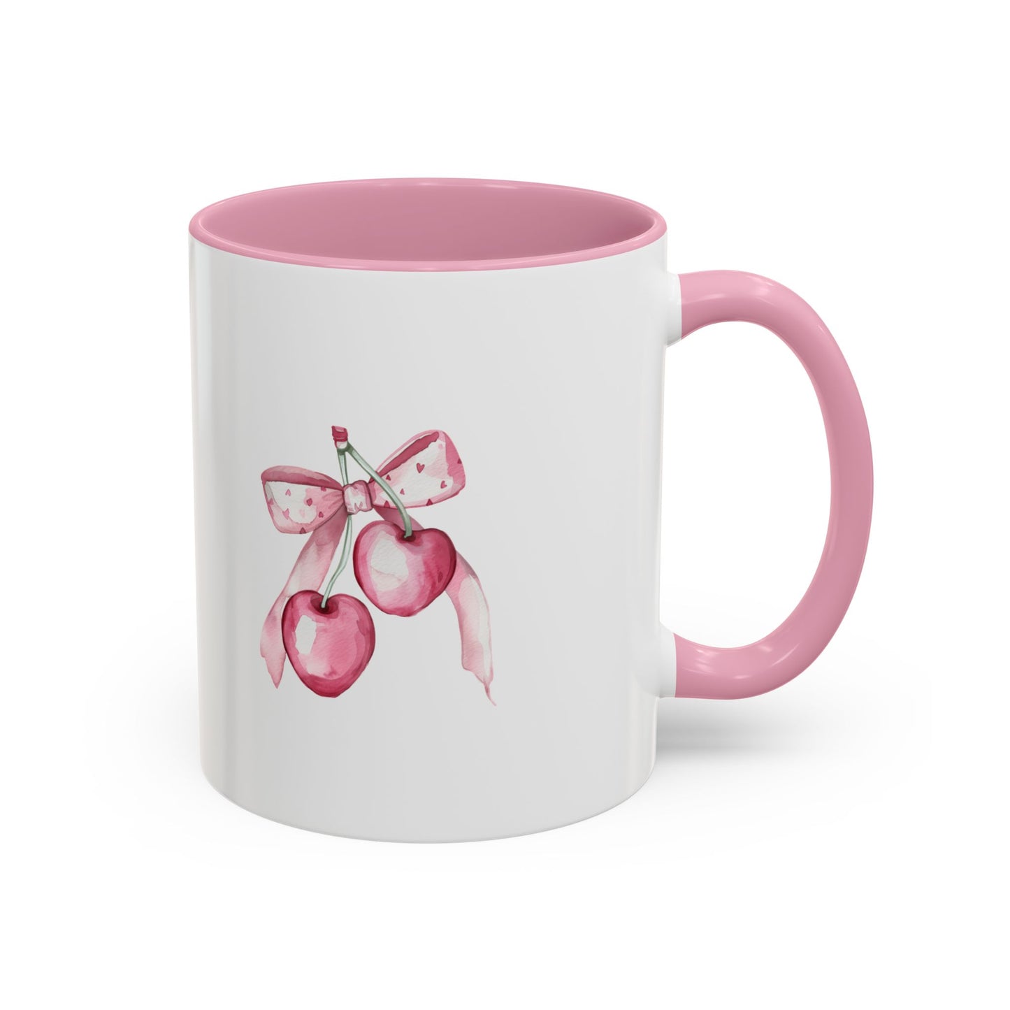 Cherry Bow Mugs - 11oz & 15oz | Cute Gift for Friends & Family