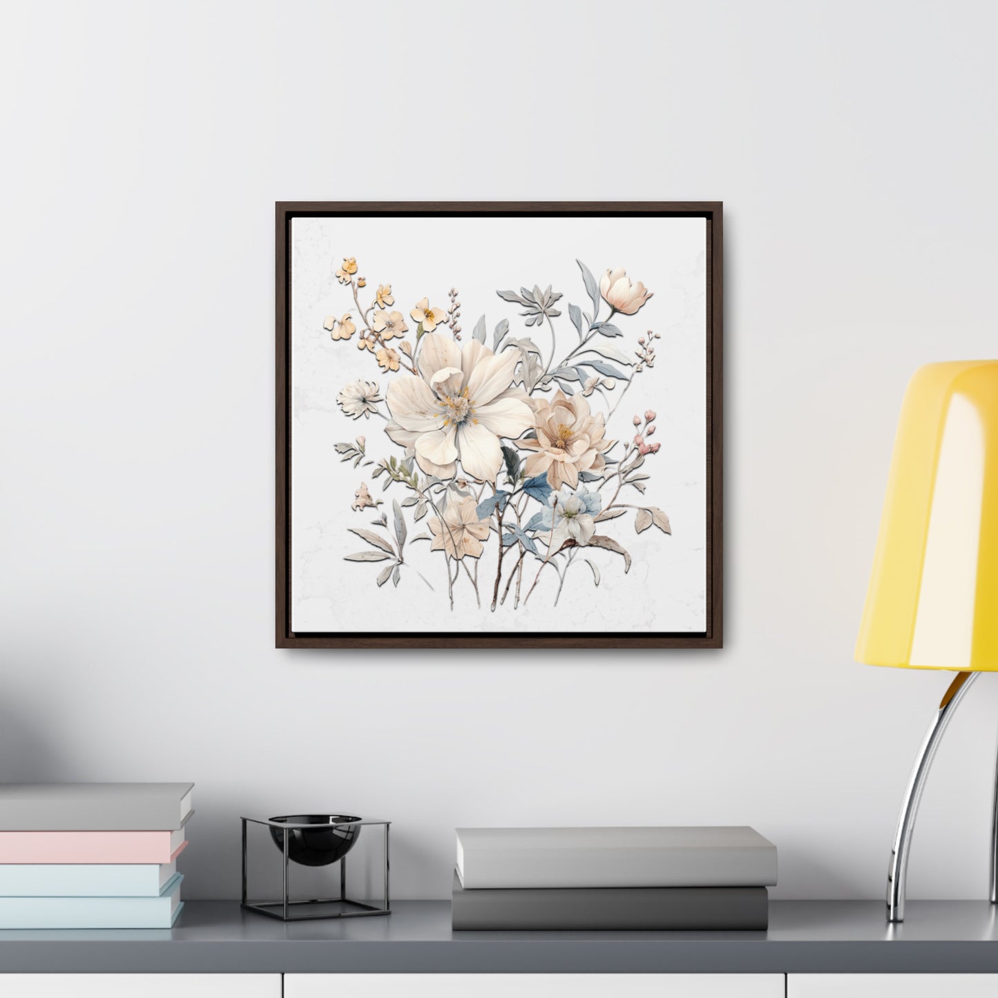 Floral Gallery Canvas Wrap - Elegant Wall Art for Home Decor