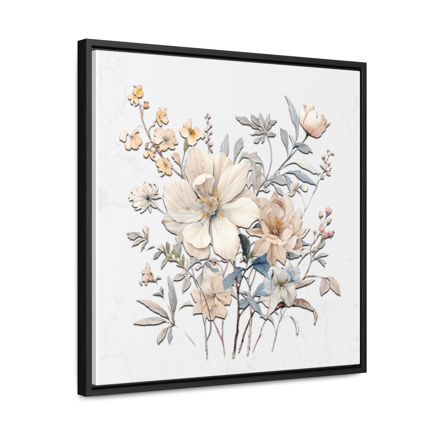 Floral Gallery Canvas Wrap - Elegant Wall Art for Home Decor