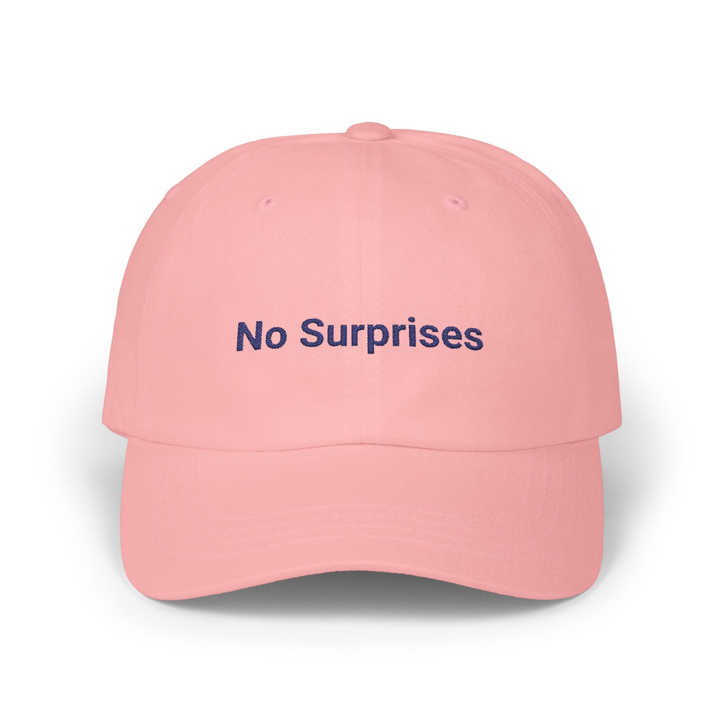 No Surprises Embroidered Cap | Casual Everyday Wear