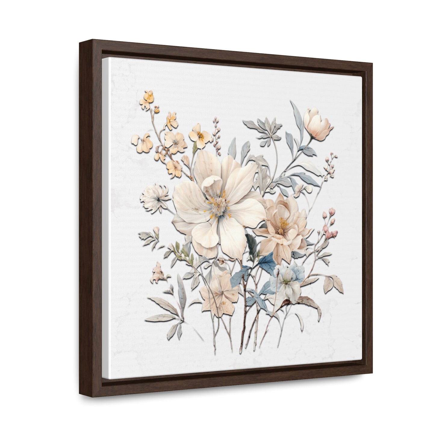 Floral Gallery Canvas Wrap - Elegant Wall Art for Home Decor