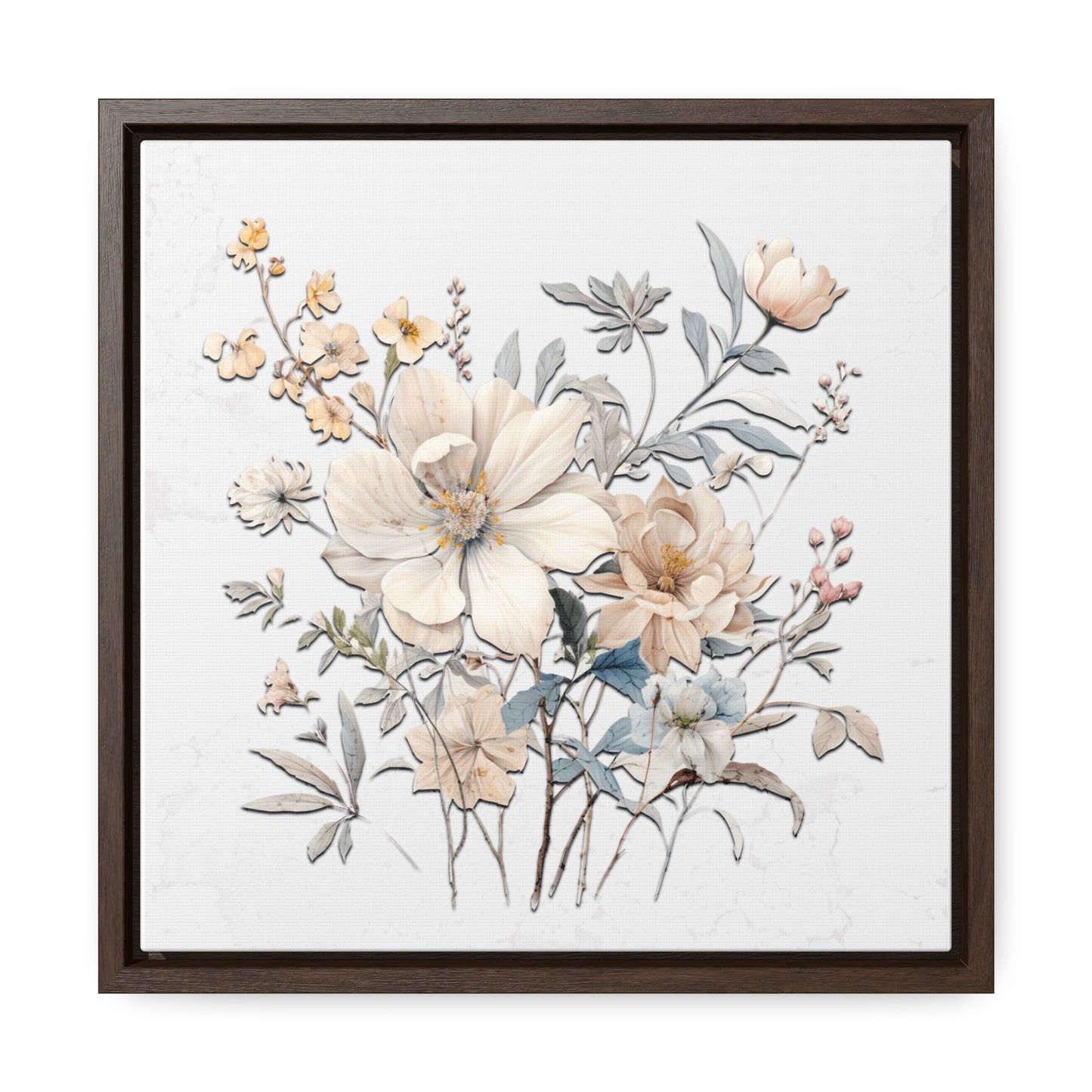 Floral Gallery Canvas Wrap - Elegant Wall Art for Home Decor