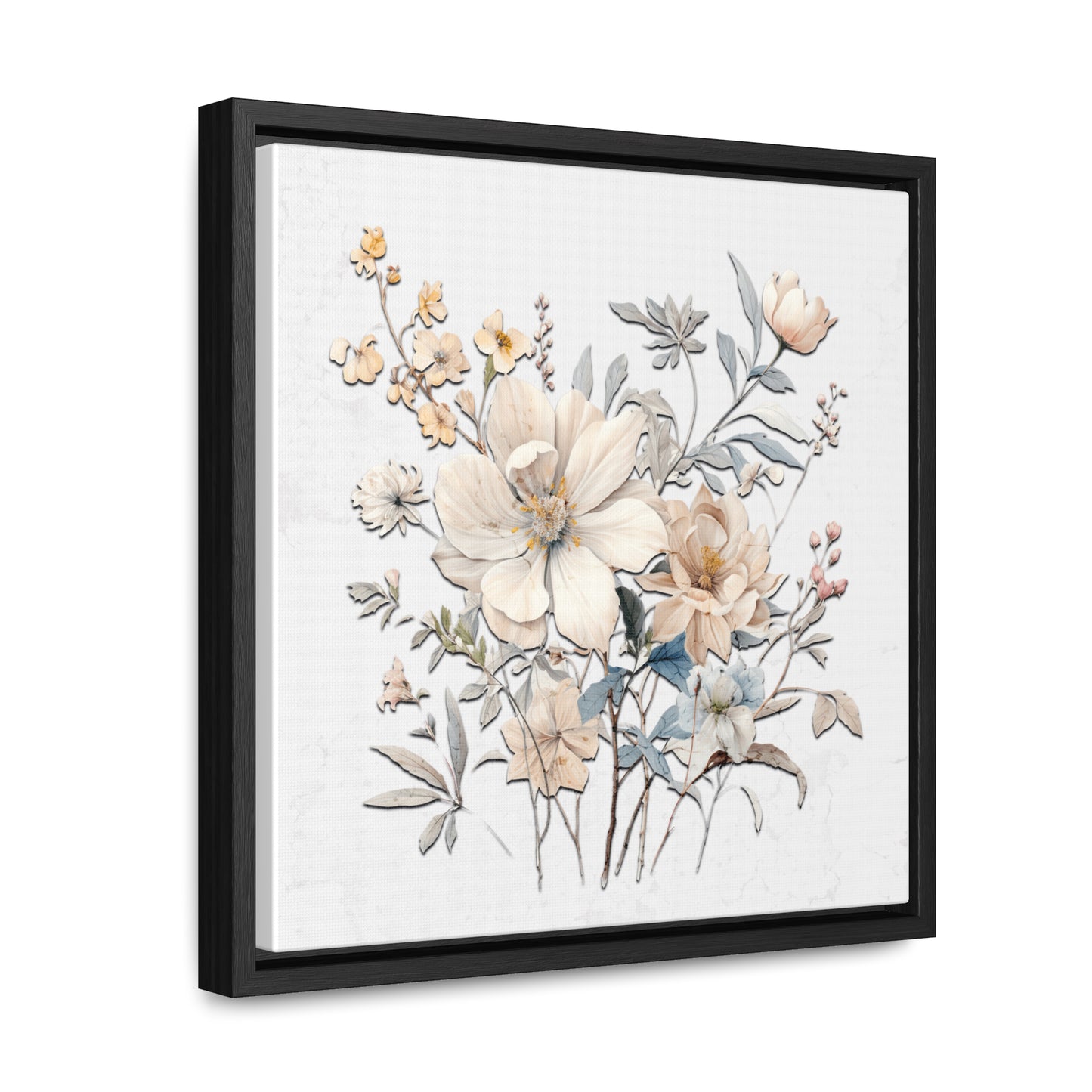 Floral Gallery Canvas Wrap - Elegant Wall Art for Home Decor