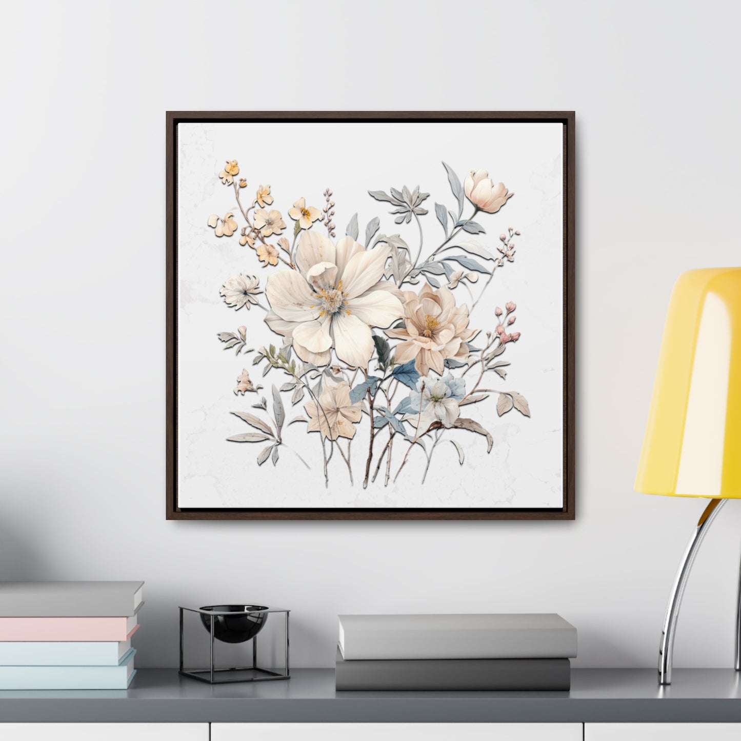 Floral Gallery Canvas Wrap - Elegant Wall Art for Home Decor