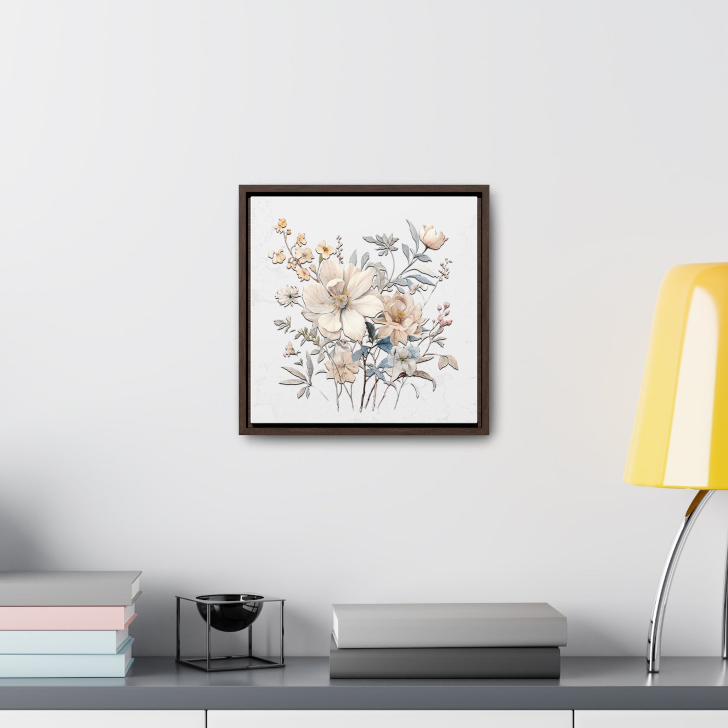 Floral Gallery Canvas Wrap - Elegant Wall Art for Home Decor