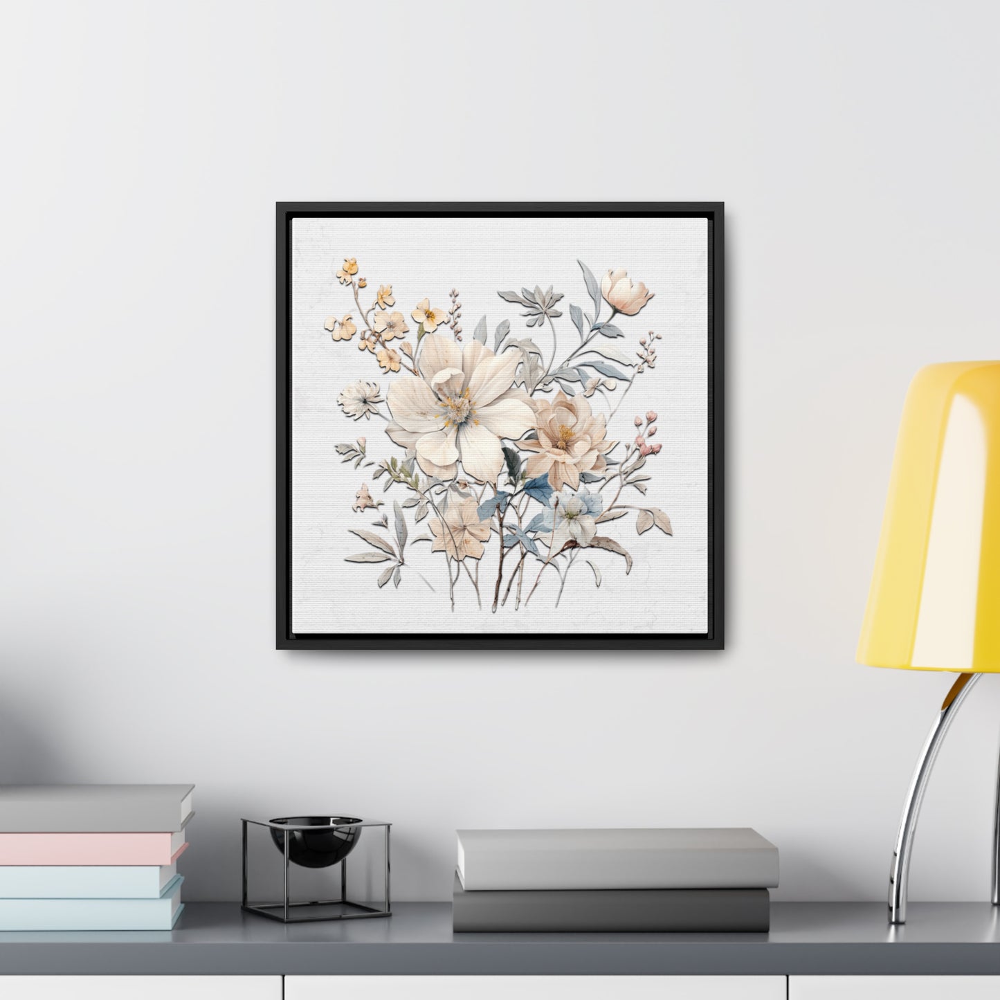 Floral Gallery Canvas Wrap - Elegant Wall Art for Home Decor